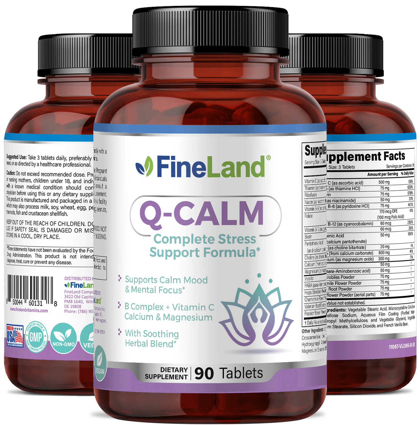3 BOTELLAS Q-CALM Q-CALM