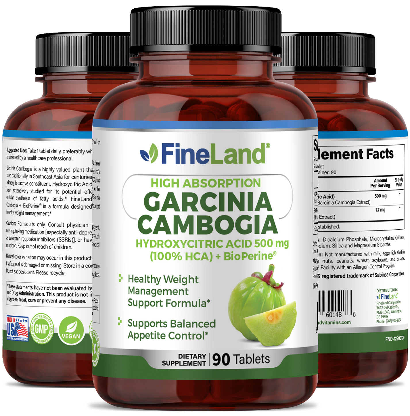 3 BOTELLAS GARCINIA CAMBOGIA Garcinia Cambogia - Image 2